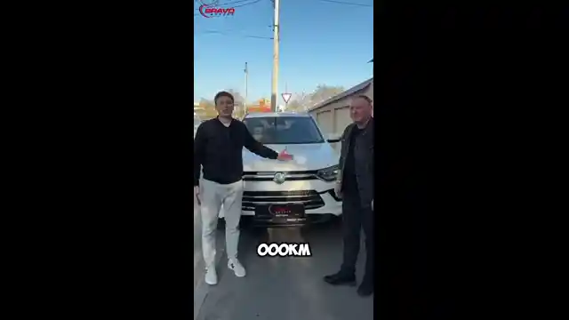 Вручение SsangYong Korando клиенту Браво Моторс